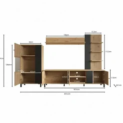 Meubella Wandmeubels^Austin