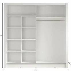 Meubella Kledingkasten^Bazarre