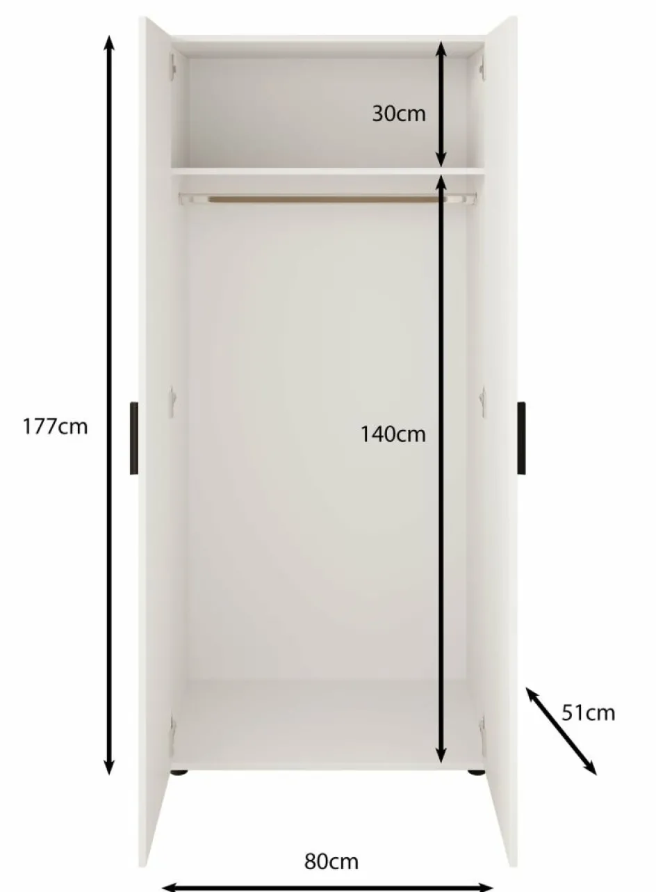 Meubella Kledingkasten|Kledingkasten^Bellini