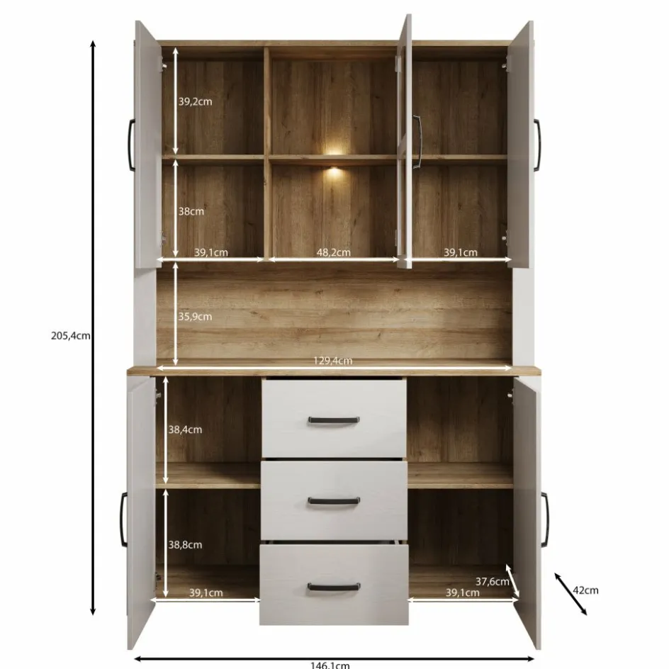 Meubella Buffetkasten^Borello