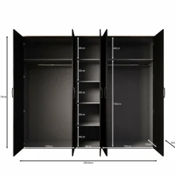 Meubella Kledingkasten^Borello