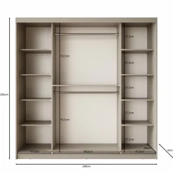 Meubella Kledingkasten^Bunaro