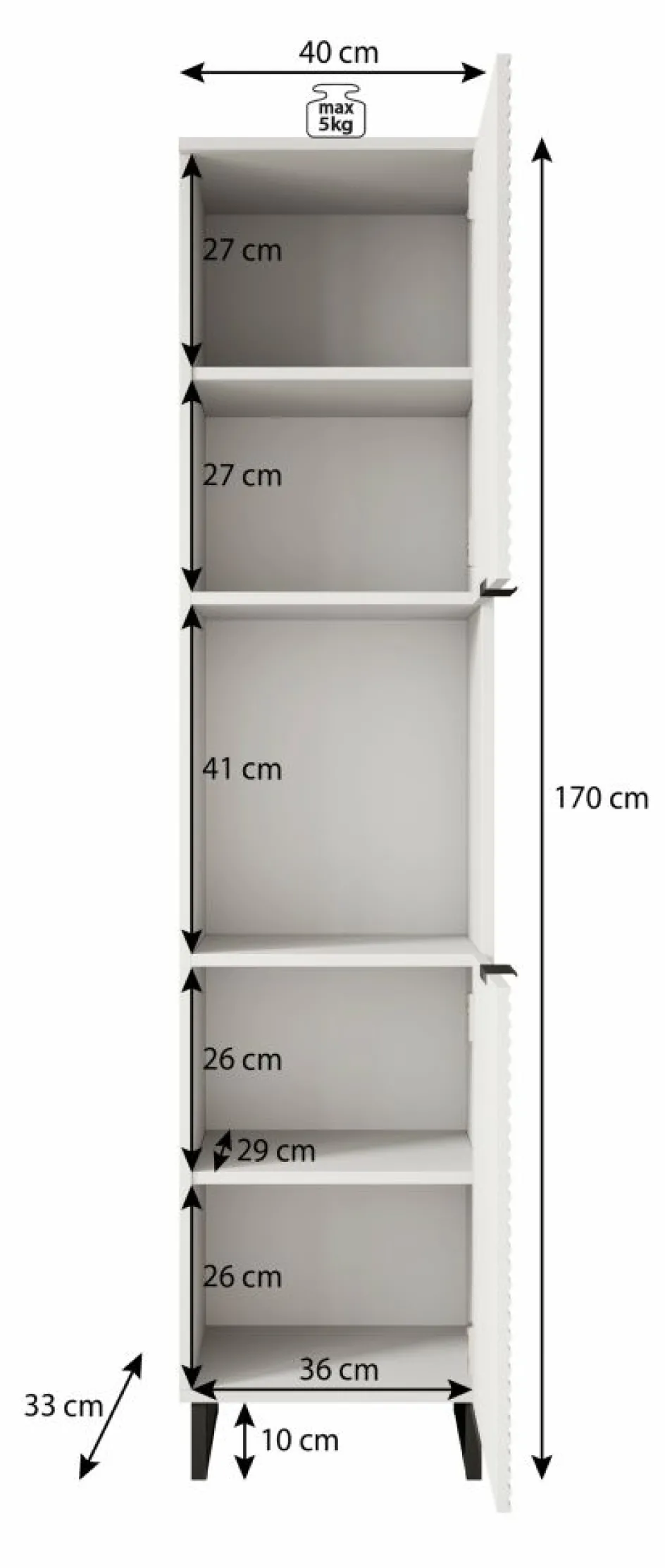Meubella Boekenkasten|Boekenkasten^Delgado