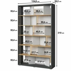 Meubella Boekenkasten|Boekenkasten^Flamingo