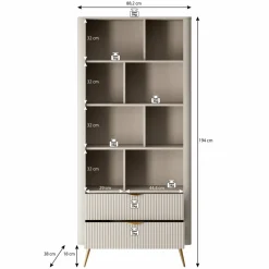 Meubella Boekenkasten|Boekenkasten^Lima