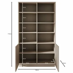 Meubella Boekenkasten|Boekenkasten^Lucera