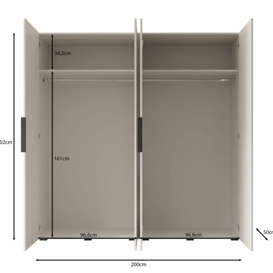 Meubella Kledingkasten^Marquesa