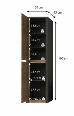 Meubella Opbergkasten^Monaco