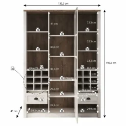 Meubella Buffetkasten^Parello 9