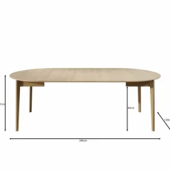 Meubella Eetkamertafels^Portino