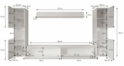 Meubella Wandmeubels^Pure XL