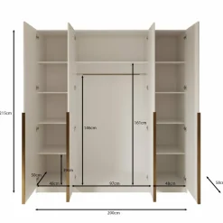 Meubella Kledingkasten^Sabre 2