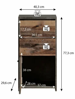Meubella Dressoirs^Sahara