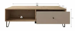 Meubella Salontafels^Salontafel Barlo