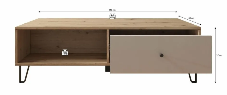 Meubella Salontafels^Salontafel Barlo