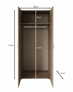 Meubella Kledingkasten|Kledingkasten^Serra